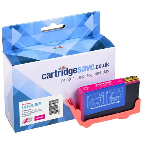 Compatible High Capacity HP 912XL Magenta Ink Cartridge - (HP 3YL82AE)