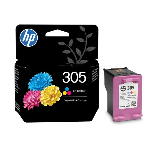 HP 305 Tri-Colour Ink Cartridge - (3YM60AE)