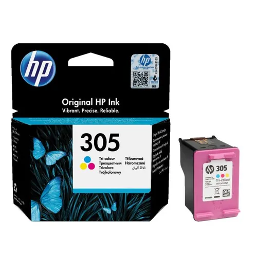 HP 305 Tri-Colour Ink Cartridge - (3YM60AE)