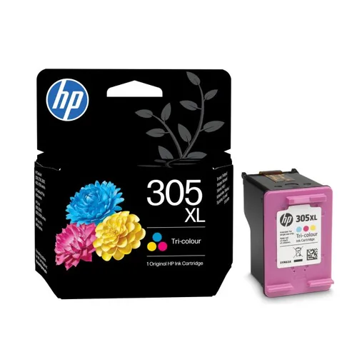HP 305XL High Capacity Tri-Colour Ink Cartridge - (3YM63AE)