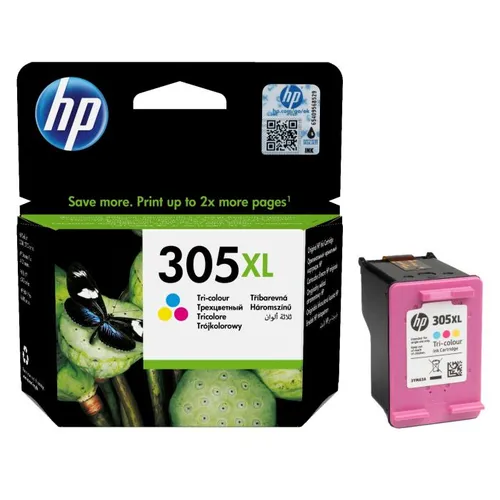 HP 305XL High Capacity Tri-Colour Ink Cartridge - (3YM63AE)