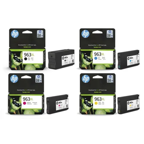 HP 963XL 4 Colour High Capacity Ink Cartridge Multipack (3YP35AE)