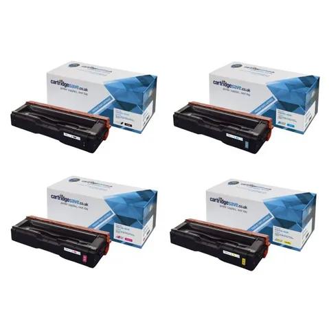 Compatible Ricoh Type SPC220E 4 Colour Toner Cartridge Multipack
