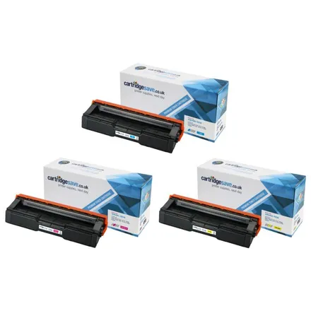 Compatible Ricoh 4064 High Capacity 3 Colour Toner Cartridge Multipack