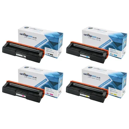 Compatible Ricoh 4064 High Capacity 4 Colour Toner Cartridge Multipack