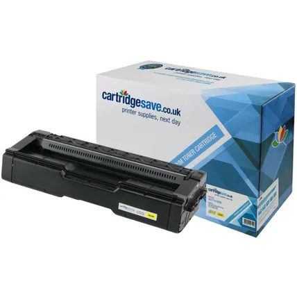 Compatible Ricoh 407719 Yellow Toner Cartridge