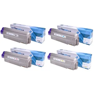 Compatible Oki 4338190 4 Colour Toner Cartridge Multipack