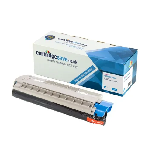 Compatible Oki 43872307 Cyan Toner Cartridge