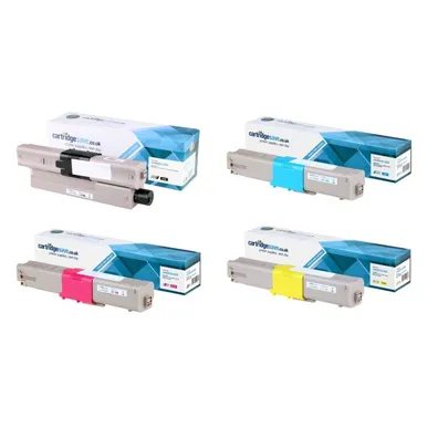 Compatible Oki 4446972 High Capacity 4 Colour Toner Cartridge Multipack