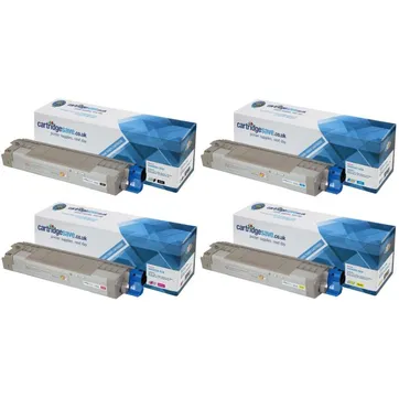 Compatible OKI 4484450 4 Colour Toner Cartridge Multipack