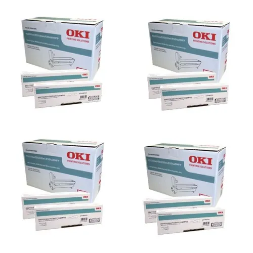 Oki 4644311 4 Colour Toner Cartridge Multipack