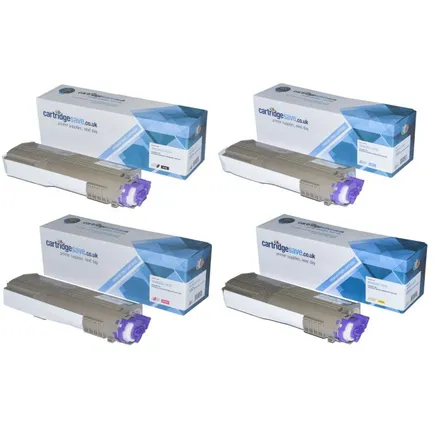 Compatible Oki 4649062 4 Colour Toner Cartridge Multipack