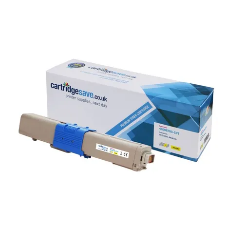 Compatible Oki 46508709 High Capacity Yellow Toner Cartridge