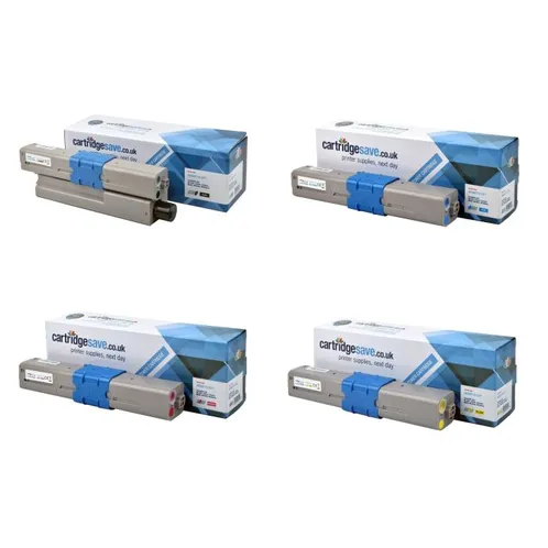 Compatible Oki 4650871 4 Colour Toner Cartridge Multipack