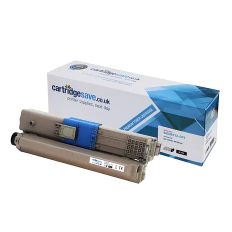 Compatible Oki 46508712 High Capacity Black Toner Cartridge