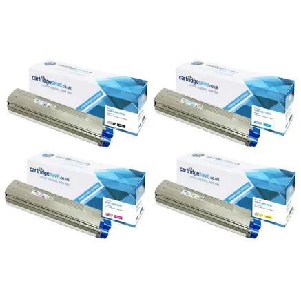 Compatible OKI 468613 High Capacity 4 Colour Toner Cartridge Multipack