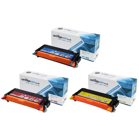 Compatible High Capacity 3 Colour Dell 593-1017 Toner Cartridge Multipack