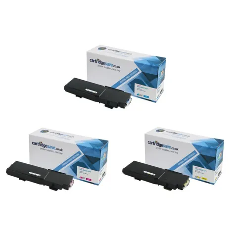 Compatible Dell 593-BBB High Capacity 3 Colour Toner Cartridge Multipack