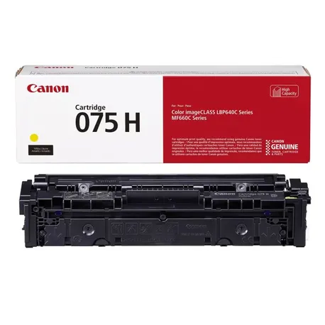 Canon High Capacity 6366C002 Yellow Toner Cartridge - (075HY)