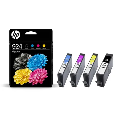 HP 924 4 Colour Ink Cartridge Multipack - (6C3Z1NE)