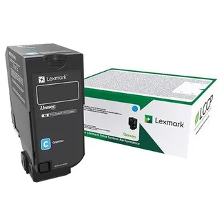 Lexmark 73B20C0 Cyan Return Program Toner Cartridge