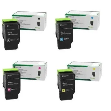 Lexmark 78C20 4 Colour Return Program Toner Cartridge Multipack