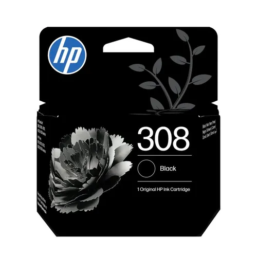 HP 308 Black Ink Cartridge - (7FP21UE)