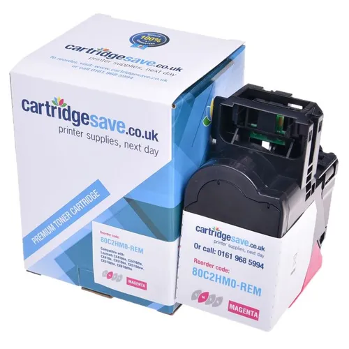 Compatible Lexmark 802HM High Capacity Magenta Toner Cartridge - (80C2HM0)