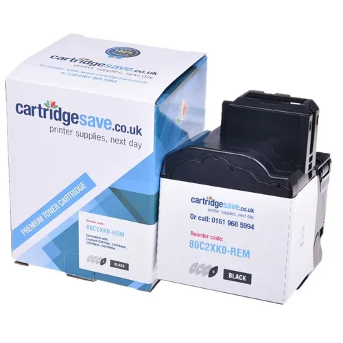Compatible Lexmark 802XK Extra High Capacity Black Toner Cartridge - (80C2XK0)