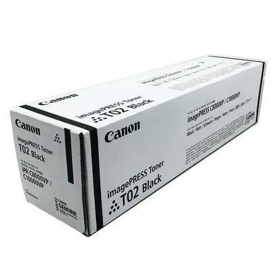 Genuine Canon T02 Black Toner Cartridge - (8529B001AA)