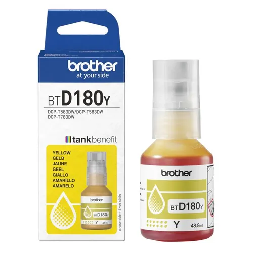 Brother BTD180Y Yellow Ink Bottle