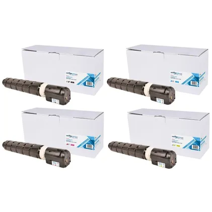 Compatible Canon C-EXV55 4 Colour Toner Cartridge Multipack