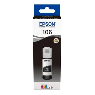 Epson 106 Photo Black Ecotank Ink Bottle - (C13T00R140)