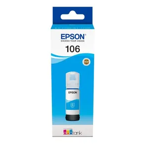Epson 106 Cyan Ecotank Ink Bottle - (C13T00R240)