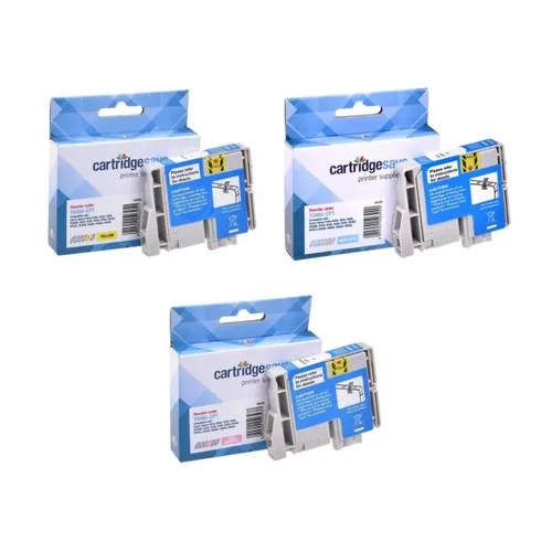 Compatible Epson T048B Multipack 3-Colour Ink Cartridge - (C13T048B40 Seahorse)