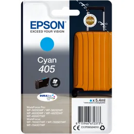 Epson 405 Cyan Ink Cartridge - (C13T05G24010 Suitcase)