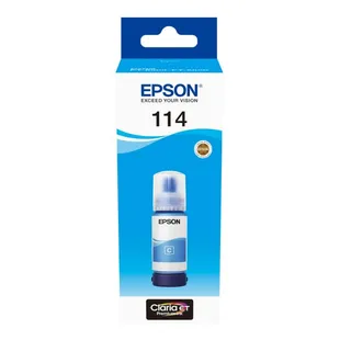 Epson 114 Cyan Ink Bottle - (C13T07B240)