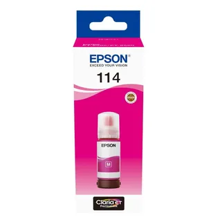 Epson 114 Magenta Ink Bottle - (C13T07B340)