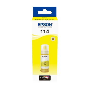Epson 114 Yellow Ink Bottle - (C13T07B440)