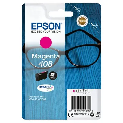 Epson DURABrite Ultra 408 Magenta Ink Cartridge - (C13T09J34010)