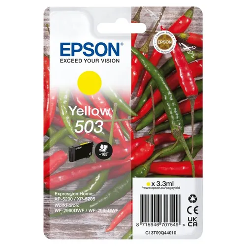 Epson 503 Yellow Ink Cartridge - (C13T09Q44010 Chilli)