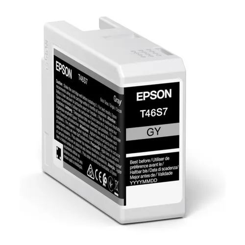 Epson T46S7 Grey Ink Cartridge - (C13T46S700)