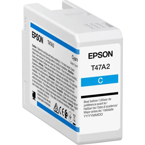Epson T47A2 Cyan Ink Cartridge - (C13T47A200)