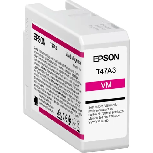 Epson T47A3 Vivid Magenta Ink Cartridge - (C13T47A300)