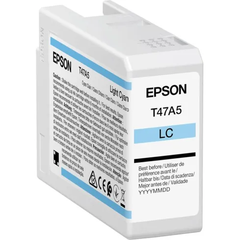 Epson T47A5 Light Cyan Ink Cartridge - (C13T47A500)