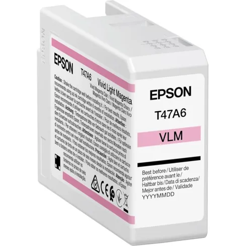 Epson T47A6 Vivid Light Magenta Ink Cartridge - (C13T47A600)