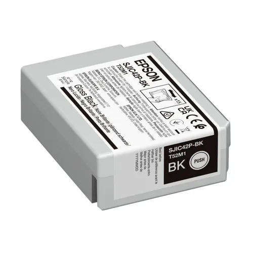Epson SJIC42P-BK Black Ink Cartridge - (C13T52M140)