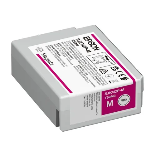 Epson SJIC42P-M Magenta Ink Cartridge - (C13T52M340)