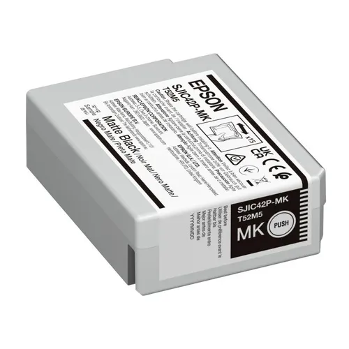 Epson SJIC42P-MK Matte Black Ink Cartridge - (C13T52M540)