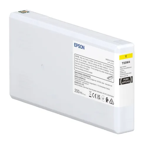 Epson T55W4 Yellow Ink Cartridge - (C13T55W400)